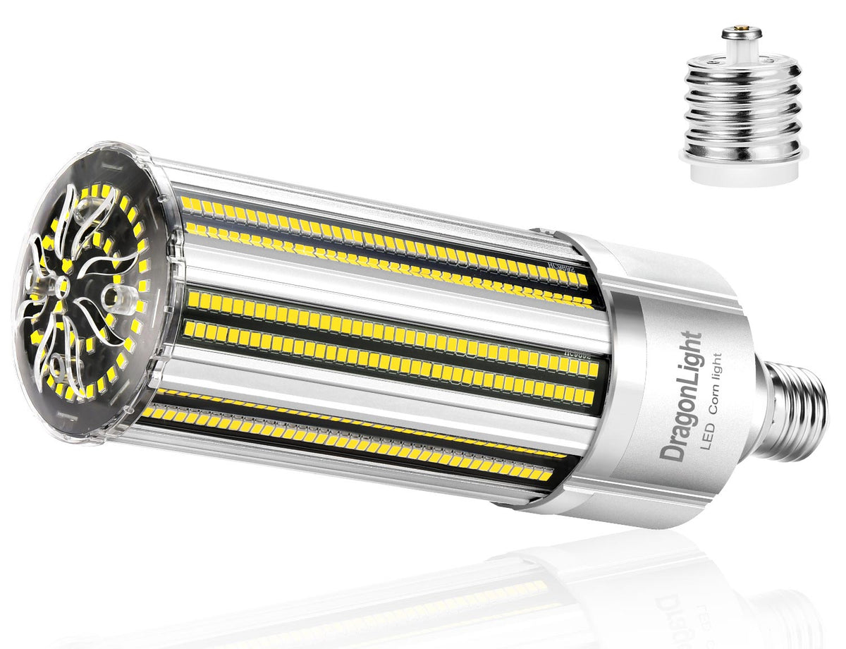 2023 Upgraded 80W Commercial Grade LED Corn Bulb Fanless