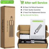 DragonLight 54W LED Corn Bulb 6000K Daylight E26/E39 Base 6,500LM - UL Listed