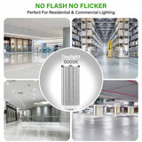 DragonLight 120W LED Corn Bulbs 5000K Daylight E26/E39 Base 14,400LM [Pack of 2]