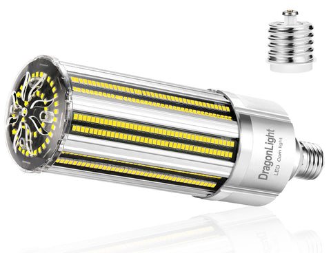 DragonLight 2023 Upgraded 120W 5000K Daylight Commercial Grade Corn LED Light Bulb Fanless - UL Listed