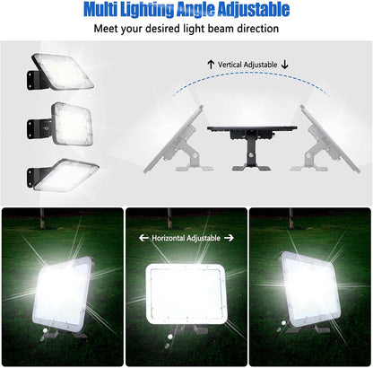 DragonLight LED Flood Light Outdoor 300W 45,000LM 5000K, Commercial Grade