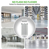 DragonLight 60W LED Corn Bulbs 6000K Daylight E26/E39 Base 7,200LM [Twin Value Pack]