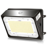 120W LED Wall Pack Light with Dusk-to-Dawn Photocell, 5000K Daylight