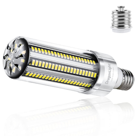 DragonLight 60W 6500K 7,200LM E26/E39 Commercial Grade Corn LED Light Bulb