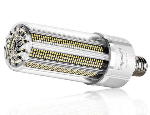 DragonLight 200W 5000K Суперяркая светодиодная лампа для кукурузы дневного света - внесена в список UL
