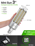 DragonLight 150W 5000K Daylight Commercial Grade Corn LED Light Bulb Fanless