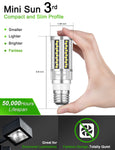DragonLight 15W LED Corn Bulbs Fanless 6000K Daylight E26 Base 1800LM [Pack of 4] - UL listed